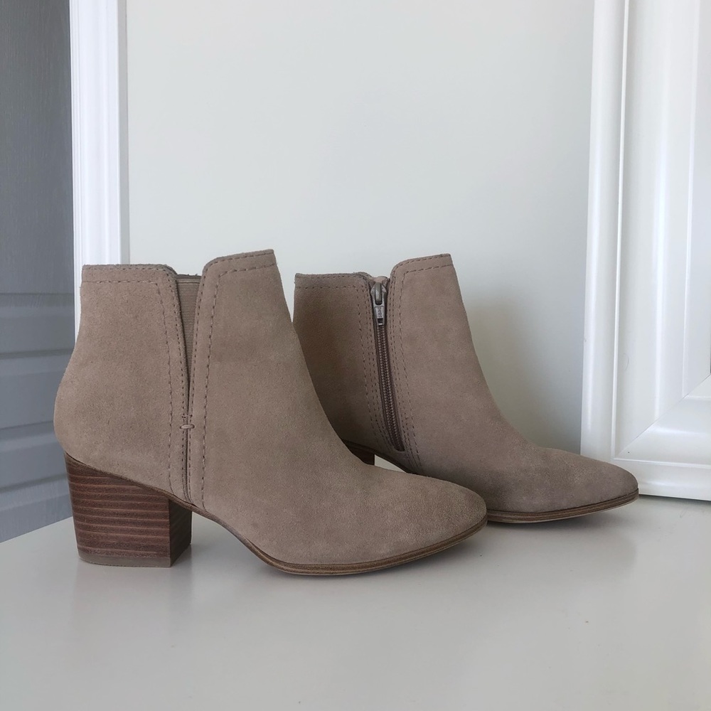 ALDO suede ankle booties